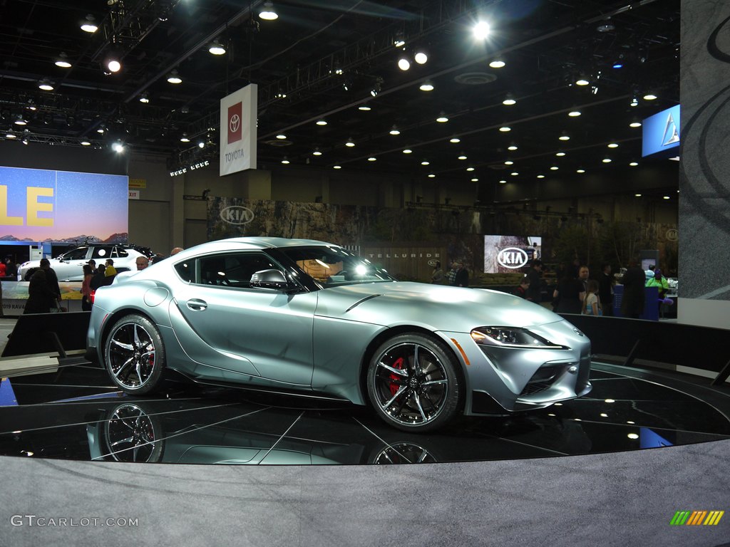 Toyota GR Supra auctioned for 2.1 million at Barret Jackson for charity.
