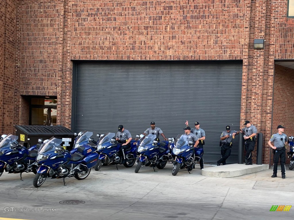 Give a thumbs up to our Michigan State Motorcycle Troopers