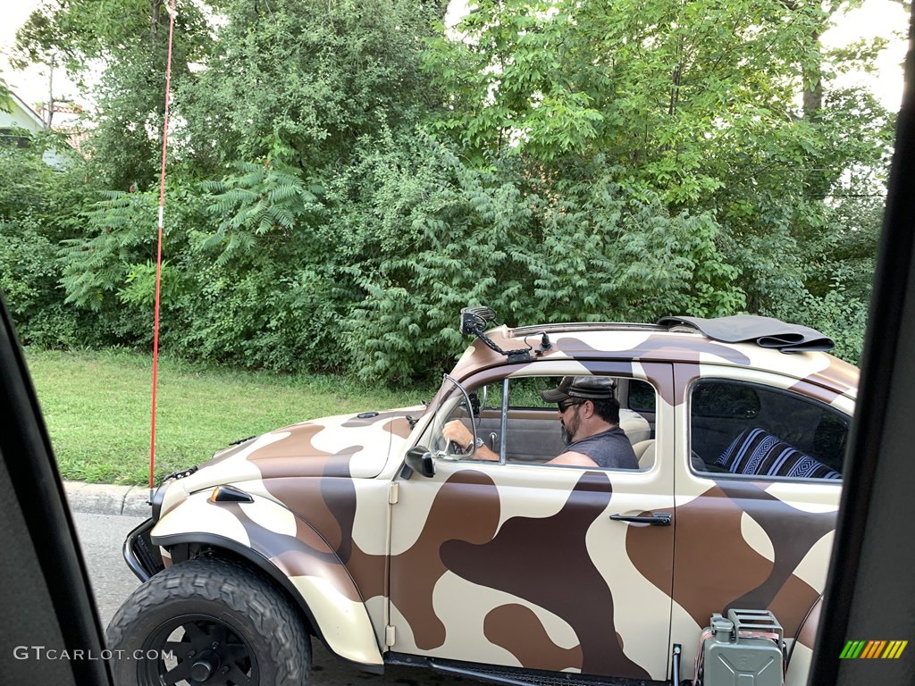 Custom Camo VW Bug