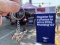 Ford Mustang Keychain-Ford display-Woodward Dream Cruise 2023