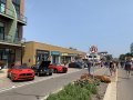 Mustang Alley on 9 mile road at the Woodward Dream Cruise