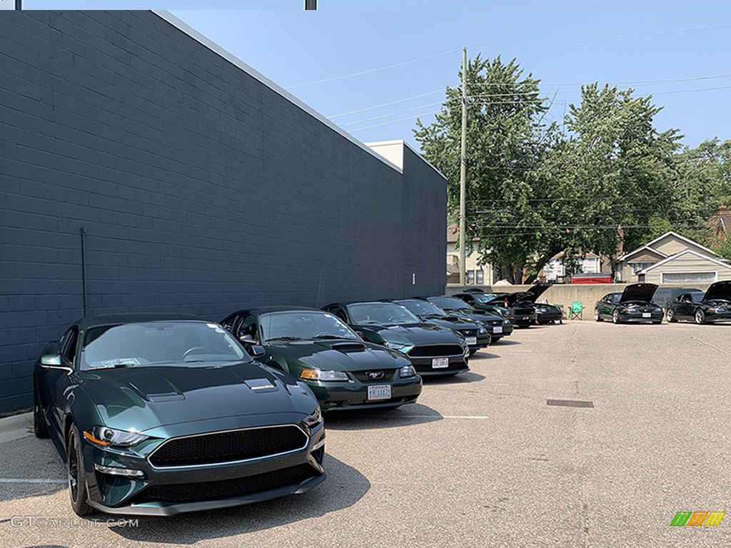 Mustang Bullit Club at the Woodward Dream Cruise