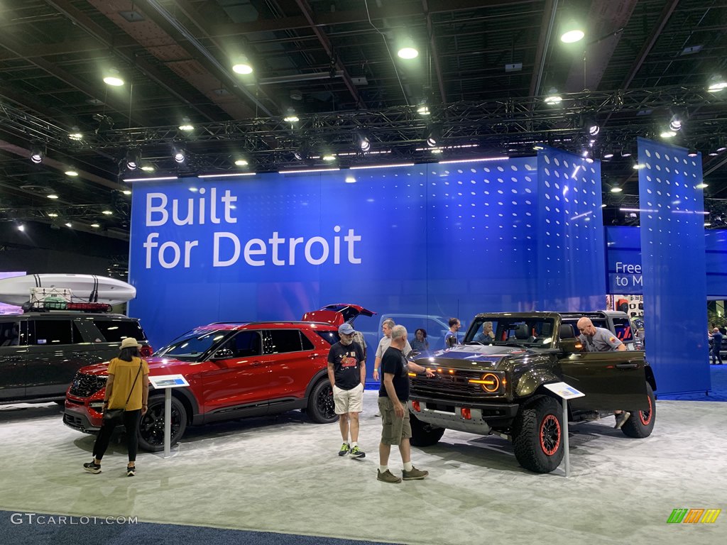 Ford displays the new Explorer and Bronco