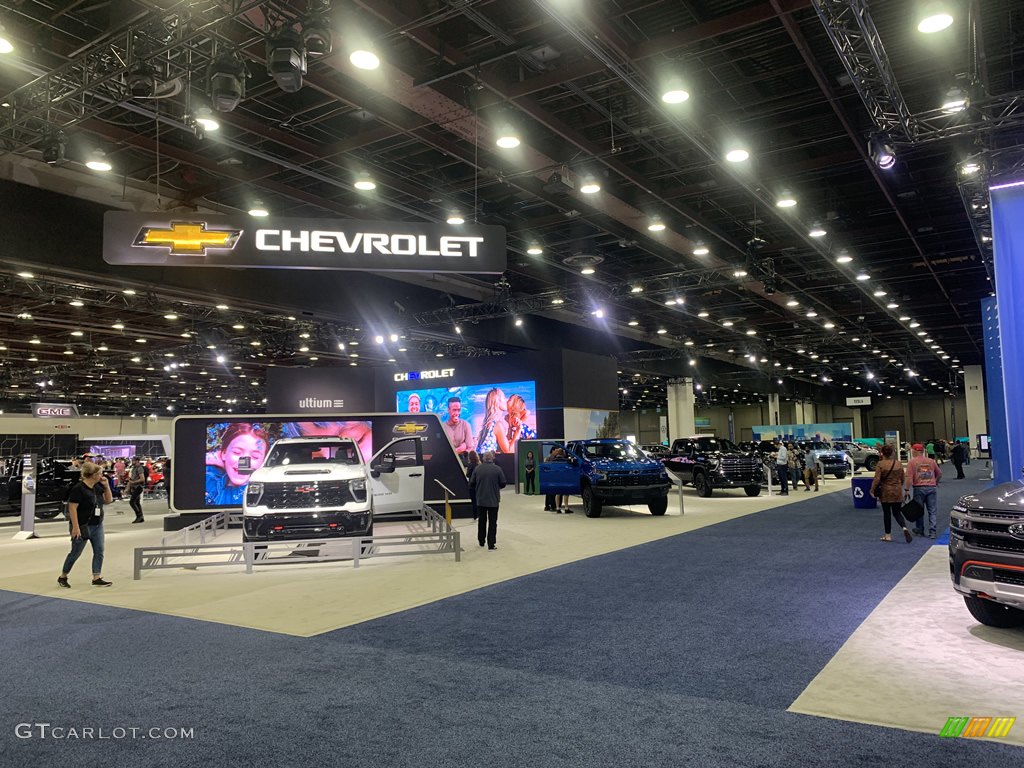 2023 NAIAS Chevrolet display