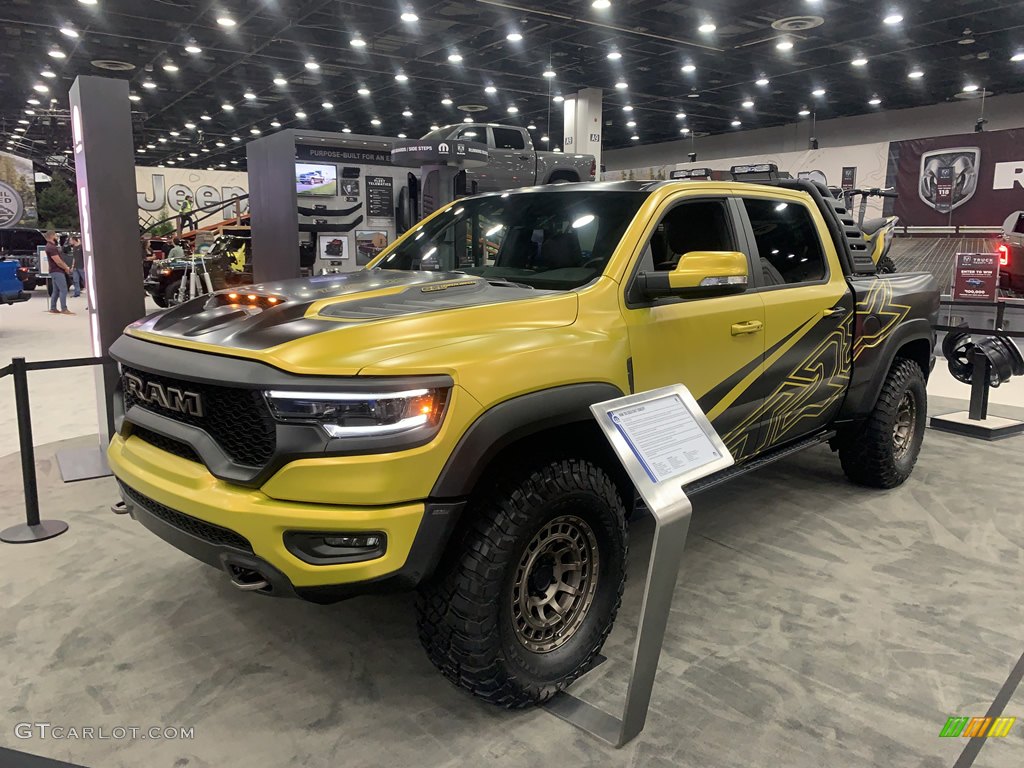 Ram Gold Shot TRX Concept in Satin Bitter Yellow/Satin Black