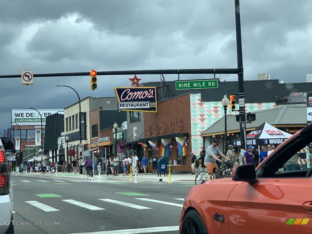 9 Mile Road and Woodward Avenue