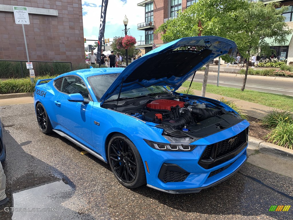 Roush Mustang in Grabber Blue