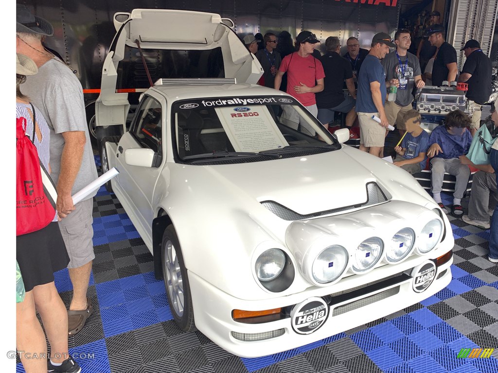 Replica of the 1985/86 Ford Cosworth RS200, Group B World Rally Championship Race Car.