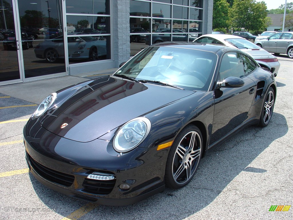 2008 911 Turbo, Basalt Black