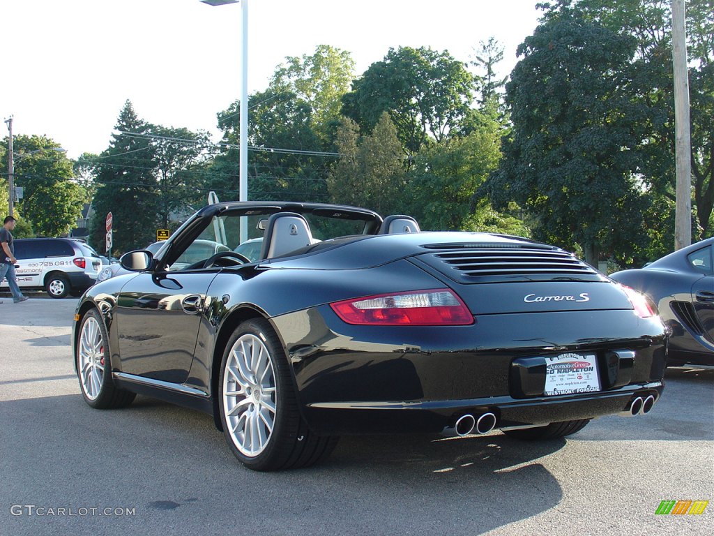 2008 Carrera S Cabriolet, Black