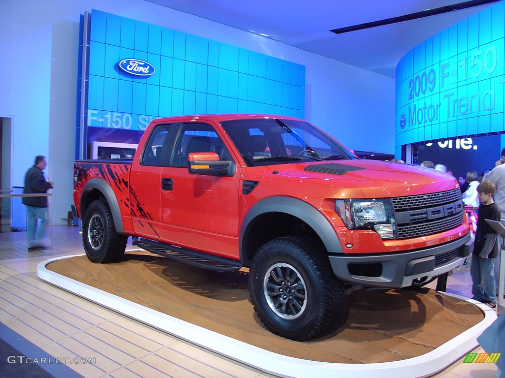 2010 Ford Raptor in Molten Orange