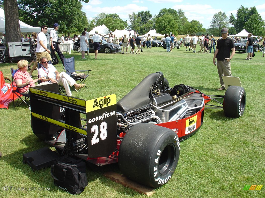 1985 Ferrari Formula 1 from rear