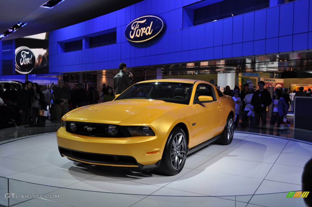 2011 Mustang GT in Sunset Gold Metallic