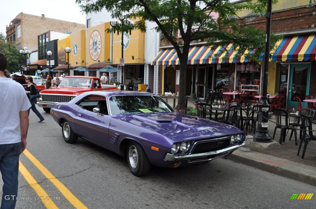 Plum Crazy Dodge Challenger R/T