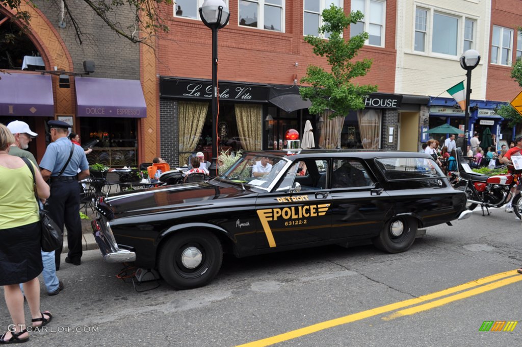 1963 Plymouth Custom Police Wagon