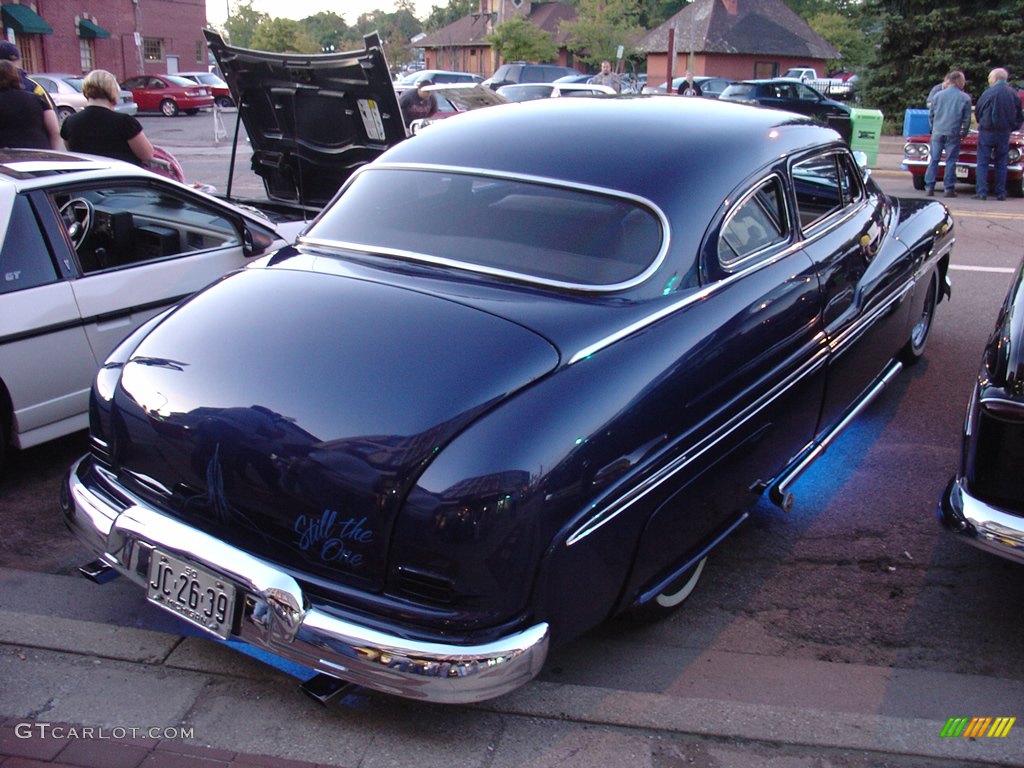 1950 Mercury Lead Sled with blue glow