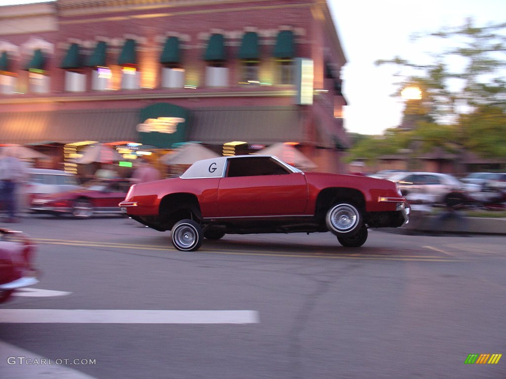 Oldsmobile Cutlass Low Rider in action