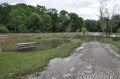 A very flooded Riverside Park