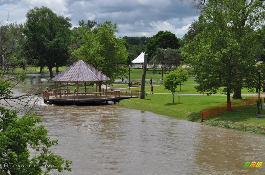 Riverside Park from the walking bridge