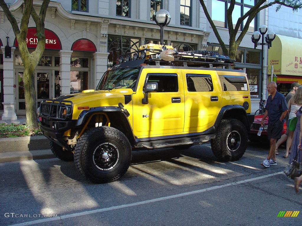 A very lifted Hummer H2