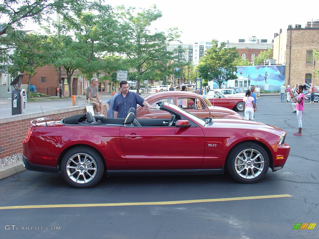 2011 Ford Mustang 5.0 in Red Candy