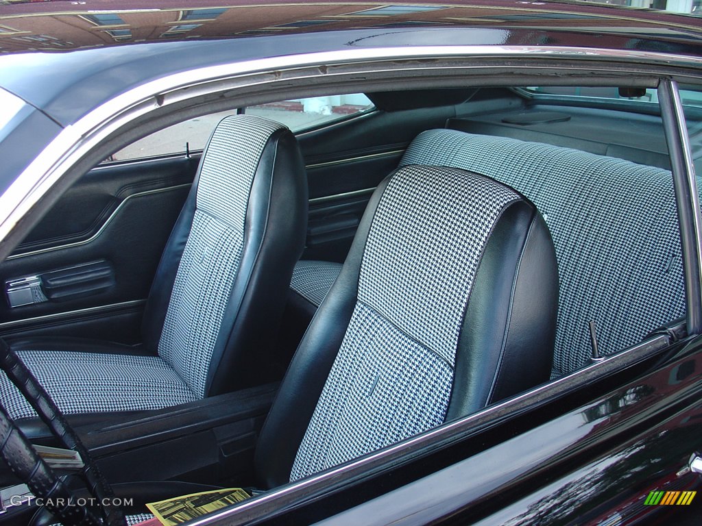 Houndstooth Interior in a 1970 Mercury Cyclone GT