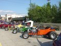 A line up of Ford T Buckets