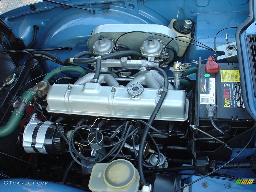 TR6 2.5 Liter OHV Inline 6 Cylinder, 106 bhp 