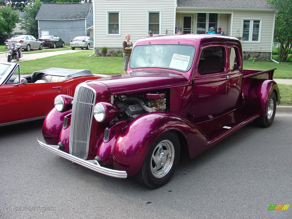 Custom Candy Purple Box Bed Pickup