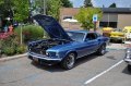 1969 Ford Mustang Mach 1 in Medium Blue Metallic