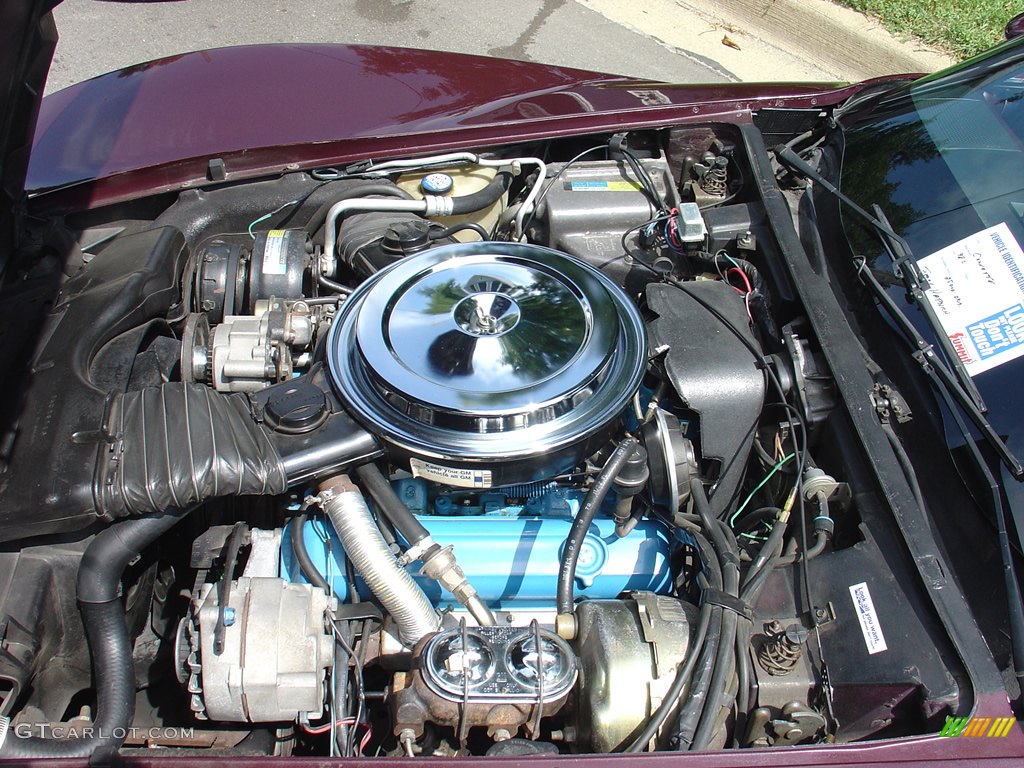 1980 Chevrolet Corvette Engine Bay