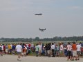 The P-51B “ Old Crow ” and B-17 “ Thunder Bird ” sharing some airspace.