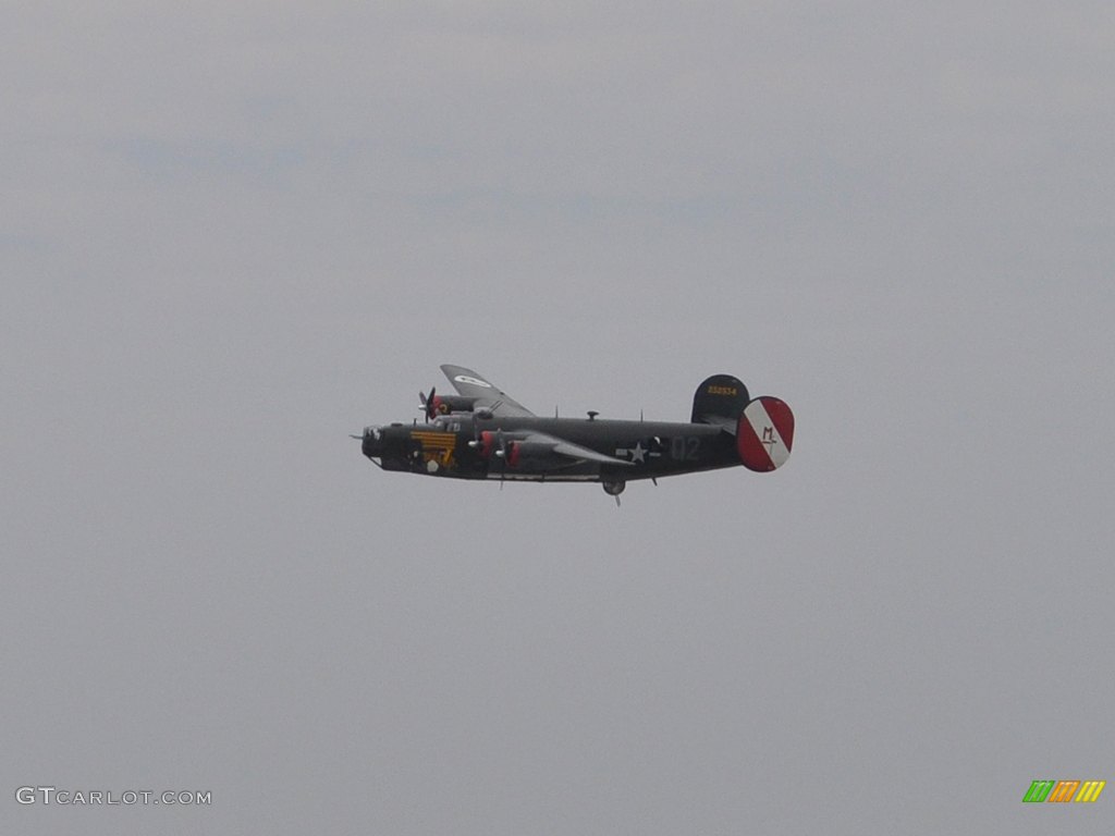 The B-24 Liberator was built around a central bomb bay that could accommodate up to 8,000 lb of ordnance.