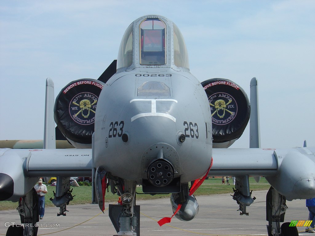 The A-10 Thunderbolt II, Glad she's on our side ;)