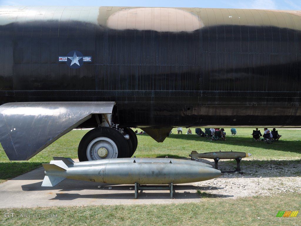 Some replica relics of the Boeing B-52 Stratofortress