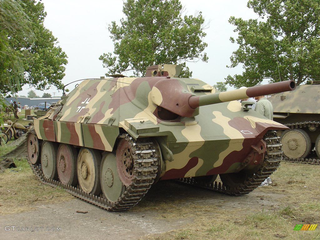 Jagdpanzer 38(t) or Heitzer Light Tank and its 7.5cm/75mm Gun