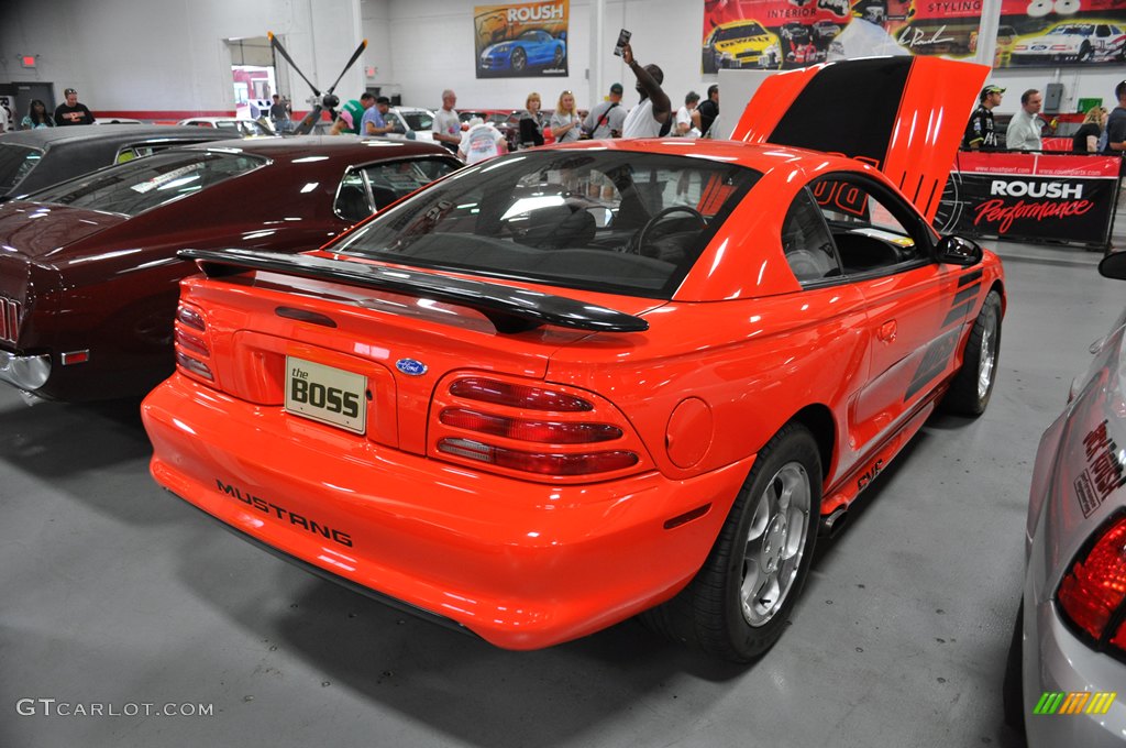 '94 Boss Mustang from the back, 0 to 60 mph in 1.9 seconds.