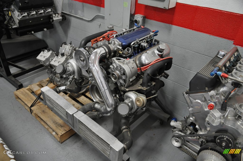 Ford 3.8 Liter Twin Turbocharged OHV V6 Race Engine