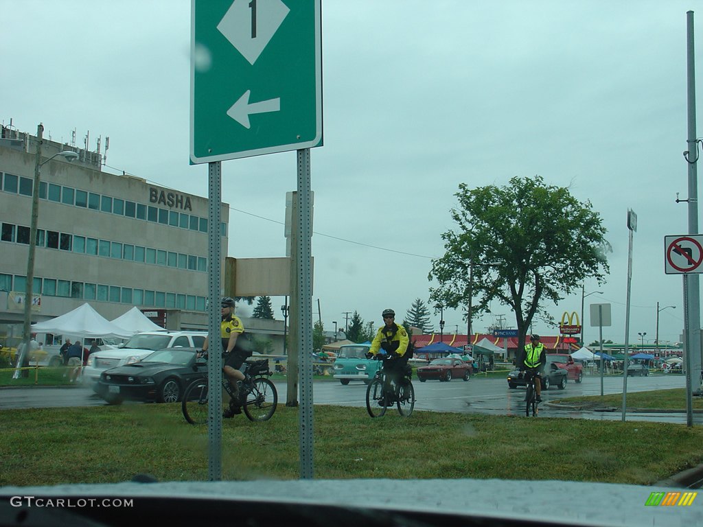 Lots of Police Bike Patrols