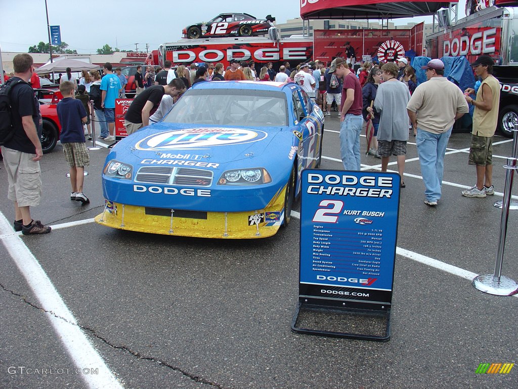 #2 Miller Lite Dodge Charger Stock Car at the Woodward Dream Cruise Chrysler Group Display