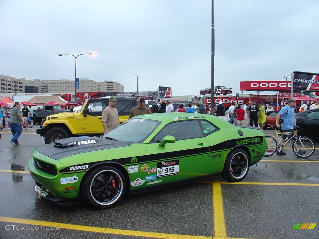 A 2010 Dodge Challenger with the new Mopar 392 Hemi V8