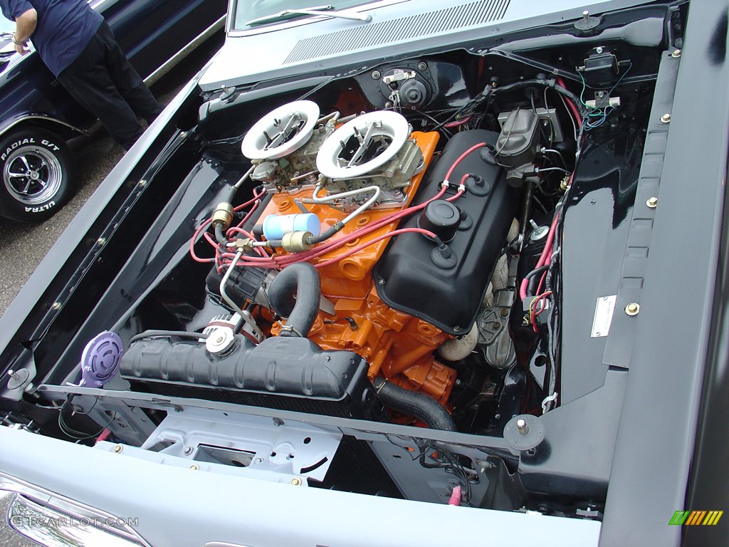 The Legendary 426 Hemi with 2-4 barrel Hollys and Cross-Ram Intake Manifold