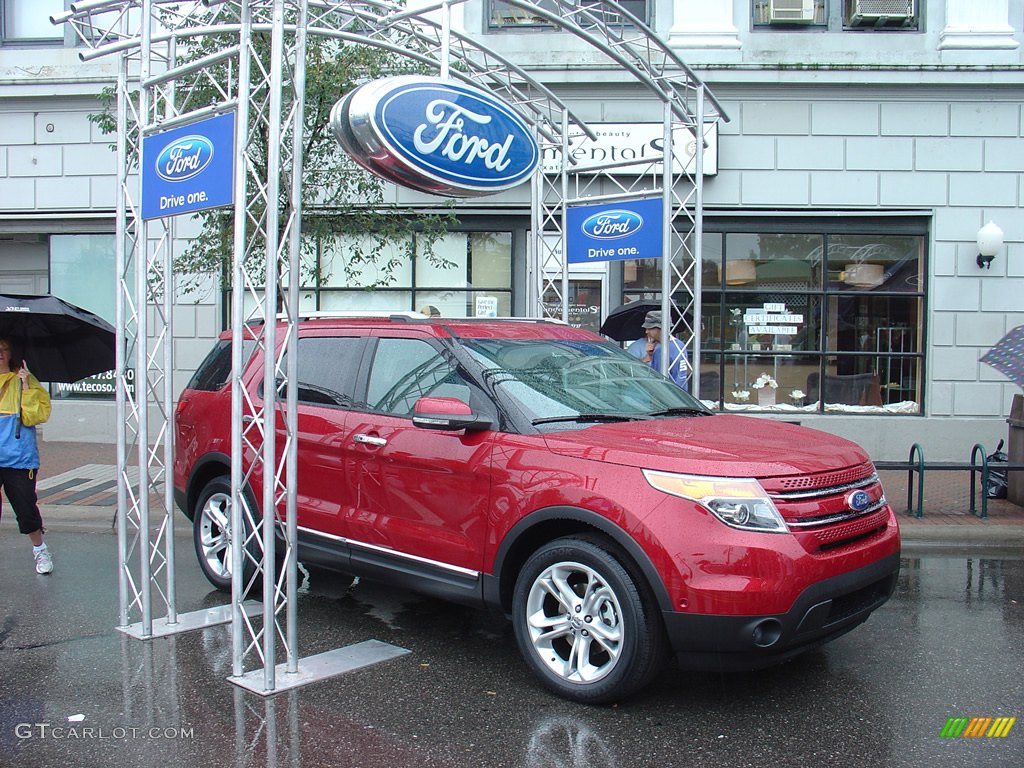 2011 Ford Explorer in Red Candy