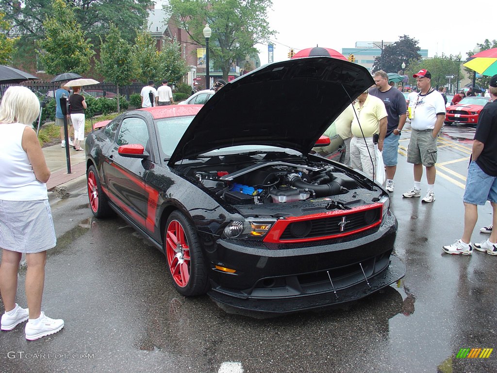 2012 Mustang Boss 302 Laguna Seca Edition in Black/Red