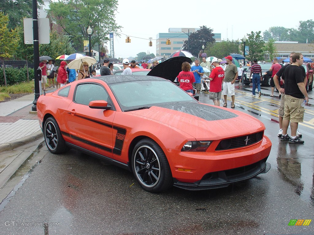 2012 Mustang Boss 302 in Grabber Orange