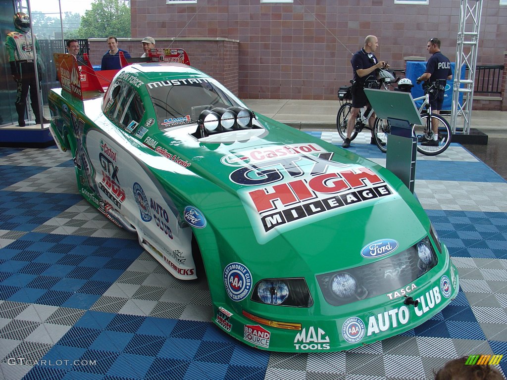 A John Force Ford Mustang Funny Car