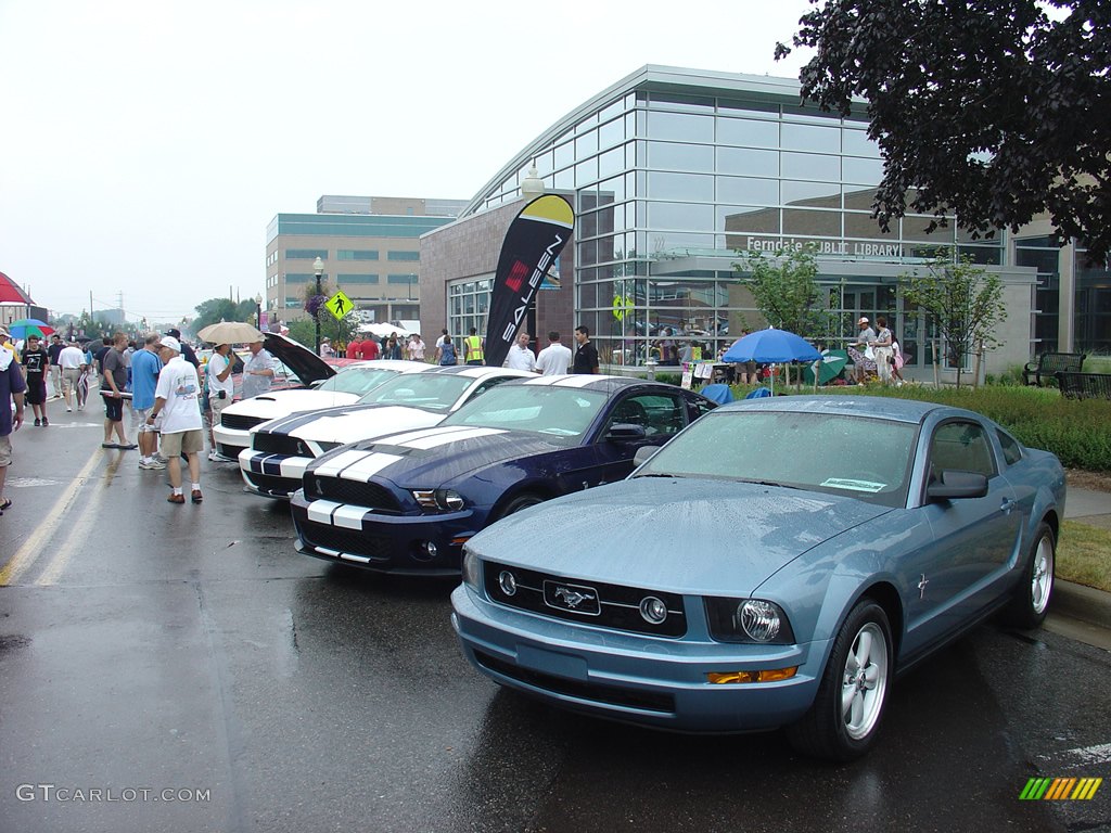 Woodward Dream Cruise Mustang Alley, Ferndale, MI.