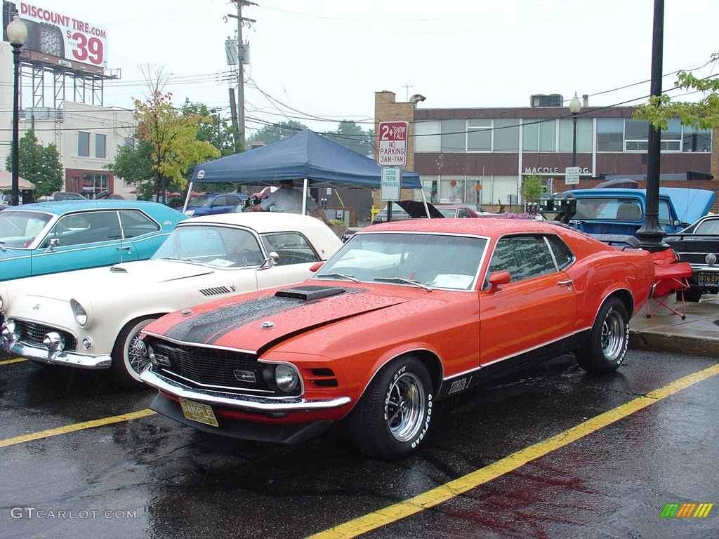 1970 Mustang Mach 1 in Calypso Coral