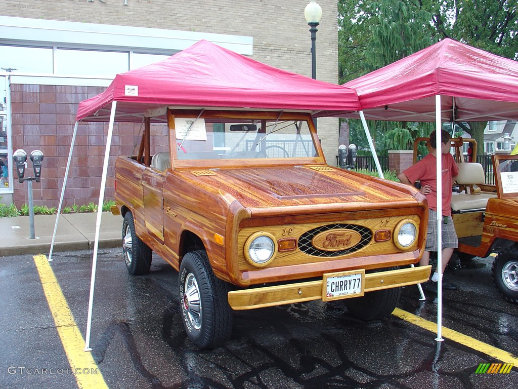 A Cherry (Wood) '77 Ford Bronco