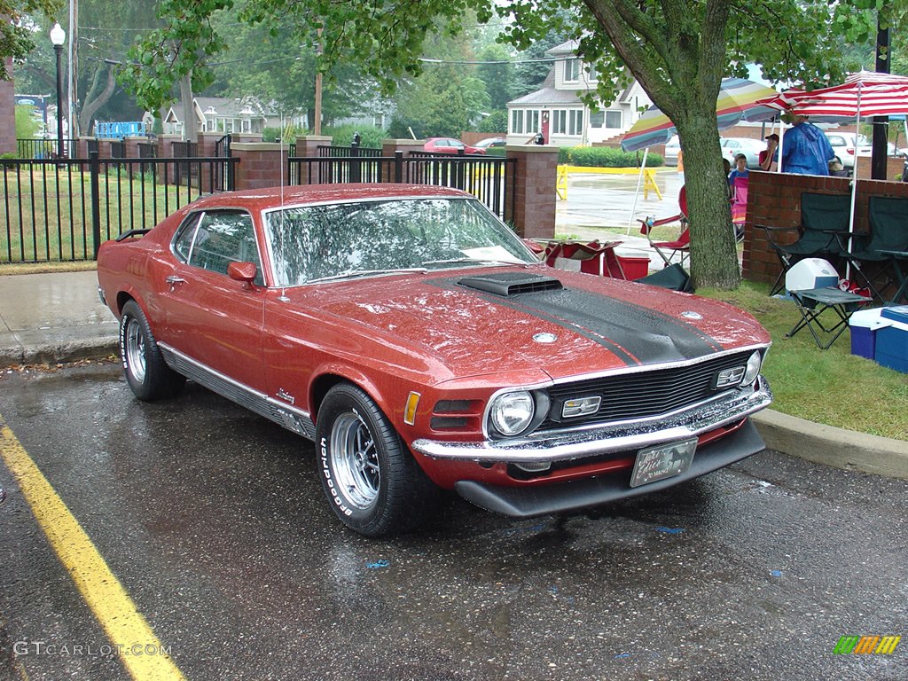 1970 Mustang Mach 1 in Chestnut Metallic